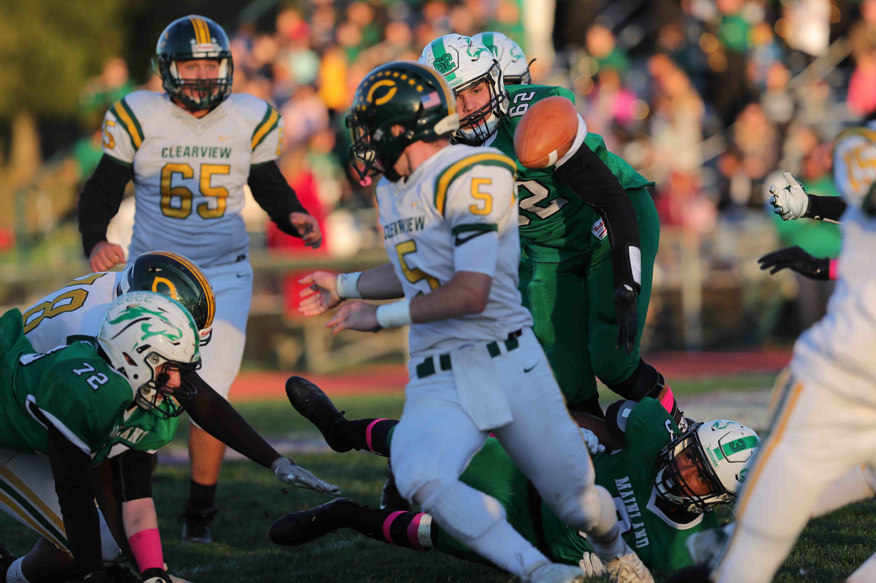 Mainland vs Clearview Football